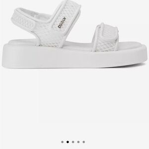 Women’s white sandals. Casual, great spring/summer comfortable sandal